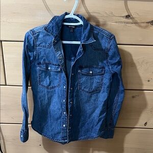 Joe Fresh Blue Denim Shirt